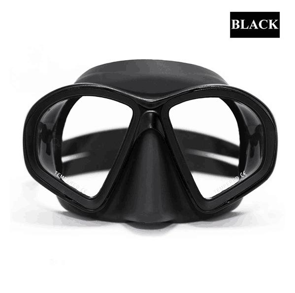 Adult Diving Mask with Tempered Glass and Silicone Seal