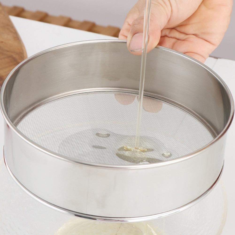 Cooking Flour Sifter Dining Instrument Kitchen Mesh