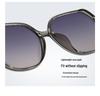Elegant High-End Polarized Metal Frame Granny Glasses Sunglasses