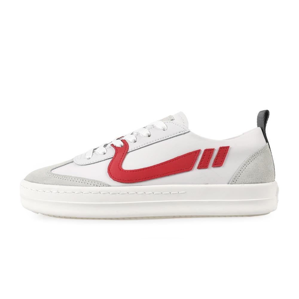 J.Daul Connie Plain N White Red