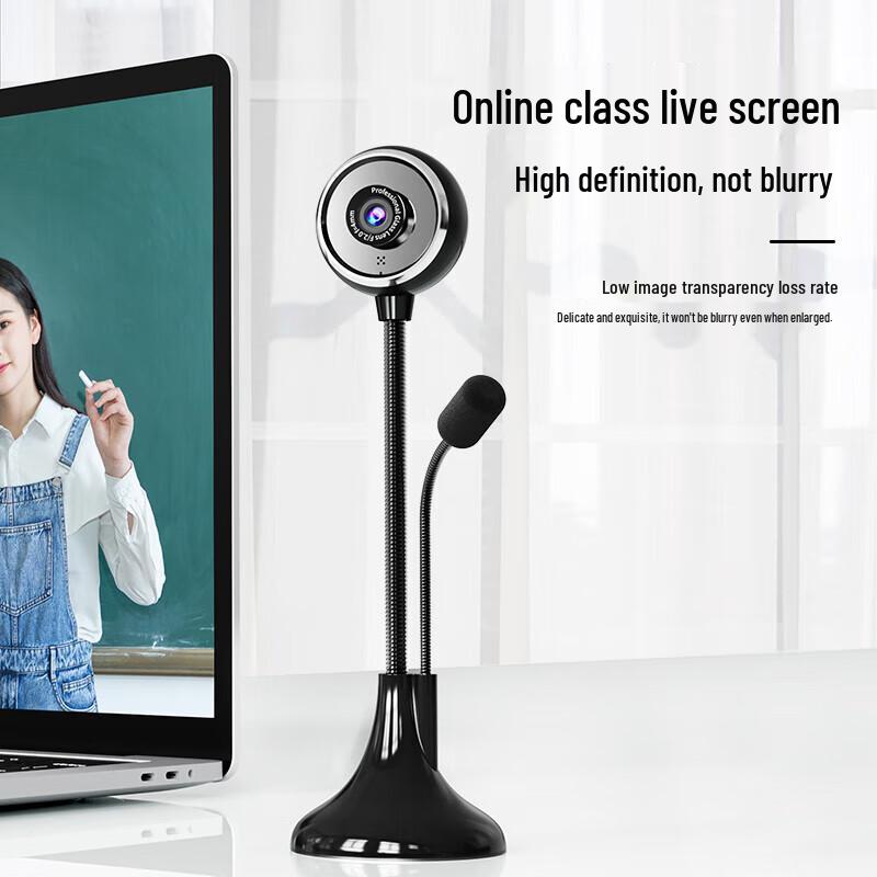 Zhenwu 4K HD USB Webcam with Microphone