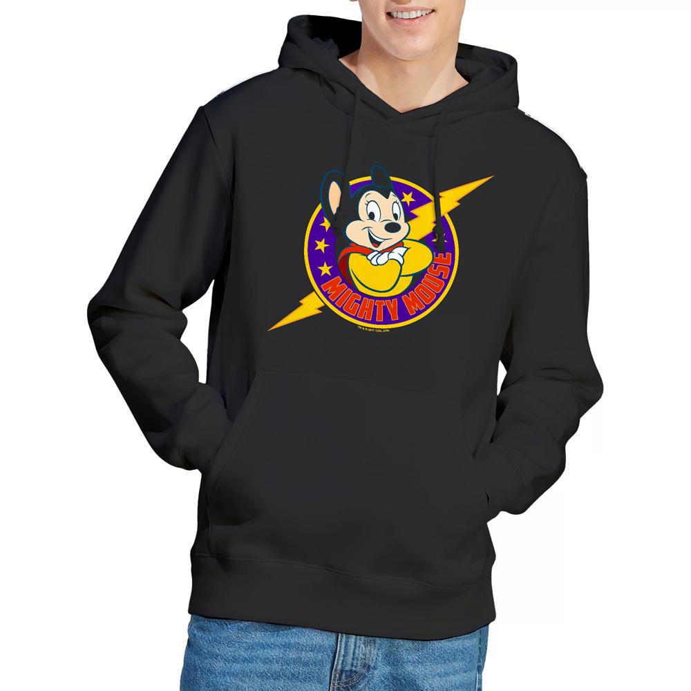 Mighty Mouse Mens Mighty Hero Hoodie