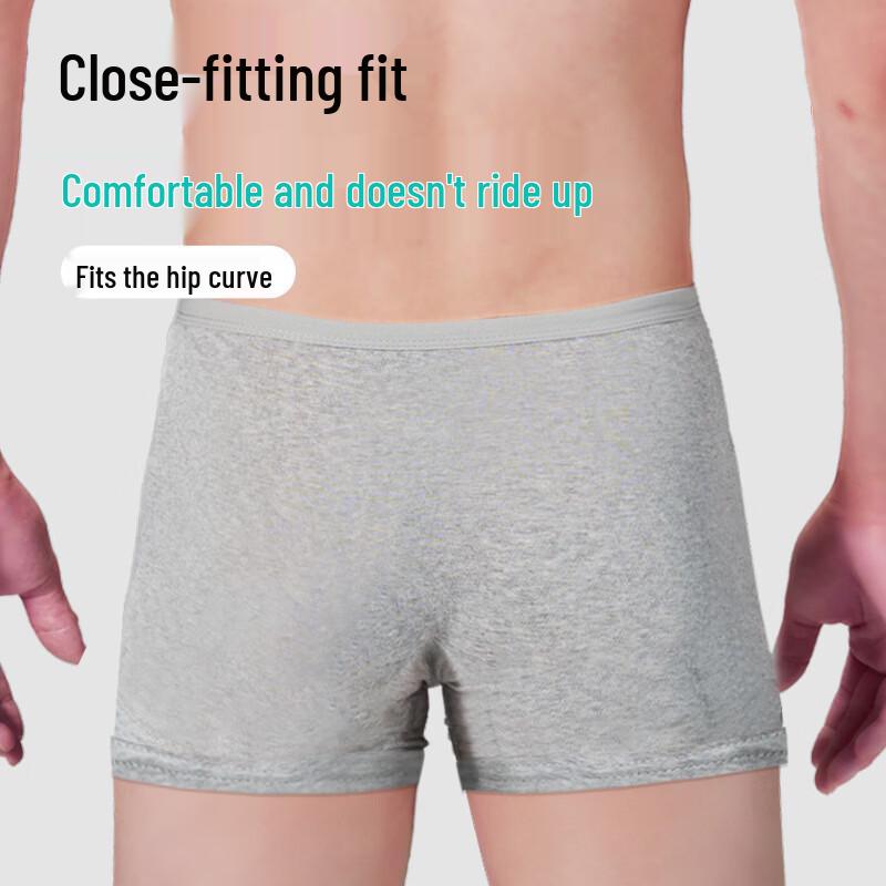 Nolansendi Disposable Men's Pure Cotton Boxer Briefs