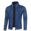 Maglione da uomo autunno inverno, cardigan largo, nuovo, freddo, collo alto, patchwork, caldo, giacca a vento, giacche casual Yasheng