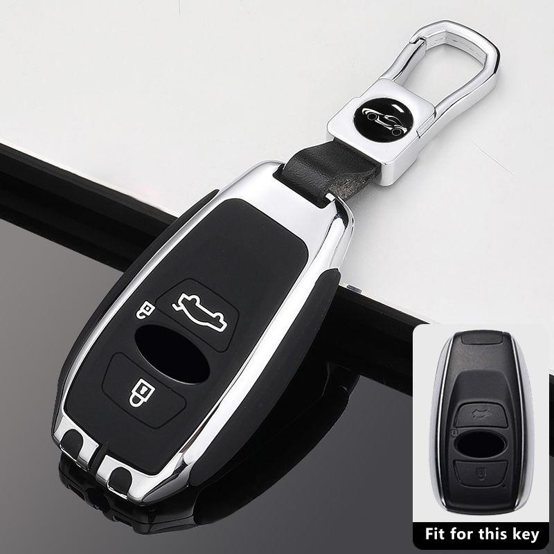 Zinc Alloy Car Key Case For Subaru Gr86 Crosstrek Forester Sk Brz Sti Xv Sv Outback Ascent Wrx Impreza Keychain Cover Shell Fob