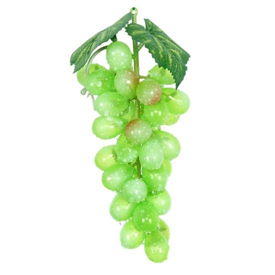 Artificial Grape Bunch Useful Not Wither Rubber Simulation Grape Bundle Faux Plant Simulation Grape Decor Simulation Grape Garden Decor