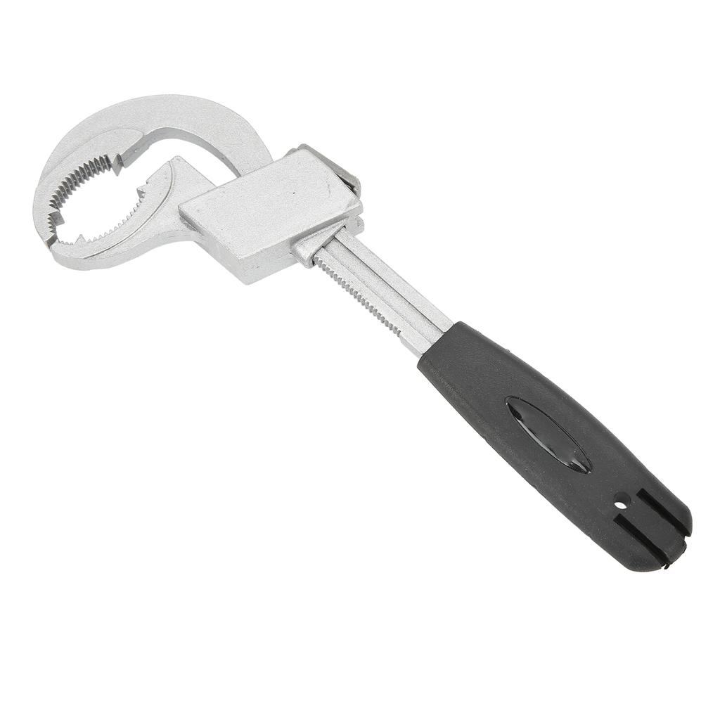 Multifunctional Sink Wrench Adjustable Spring Large Opening Faucet Spanner Plumbing Repair Tool