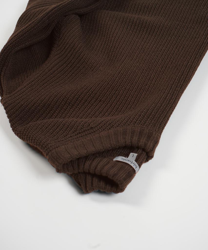 BIRBANTE Comfort Round Knit - Brown