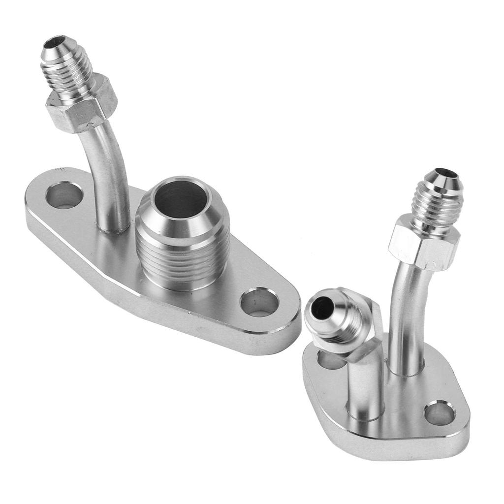 Turbo Oil Feed Flange Water Return Discharge Kit 312‑07006‑003 Fit for CT9 CT12 CT20 Auto Parts