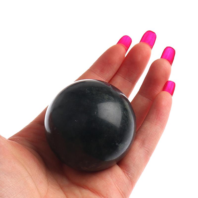 Health Exercise Stress Hand Wrist Natural Jade Ball Health Hand Massage Ball