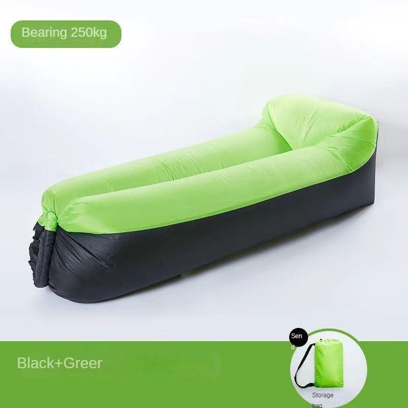 Inflatable Air Sofa Headrest Design Hammock Waterproof Anti-Air Leaking Pouch Couch Air Chair for Outdoor Beach Hiking