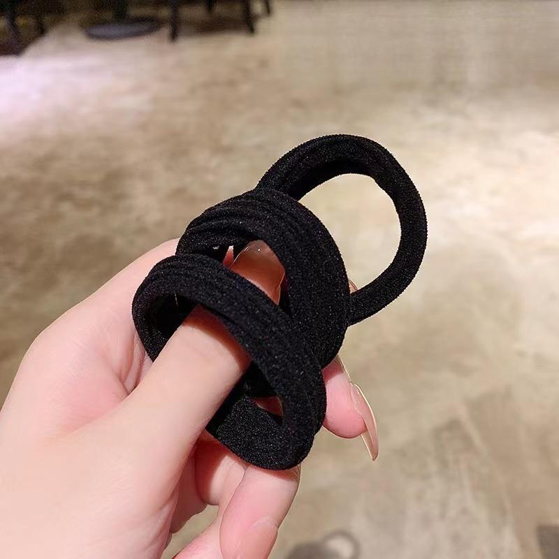 Bag Women High Elastic Seamless Hair Rope Durable Girls No Crease Ponytail Holder Rubber Band Hair Accessories