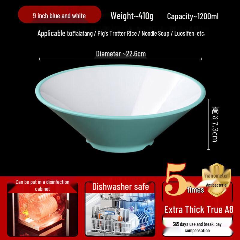 Melamine Commercial Noodle Bowl