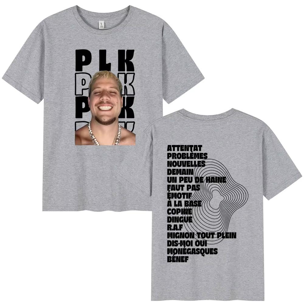 

Rapper Plk FACE Tshirt Men Women Clothing Fashion Vintage Hip Hop Tshirts Casual Male Cotton Short Sleeves T Shirts Streetwear 4XL