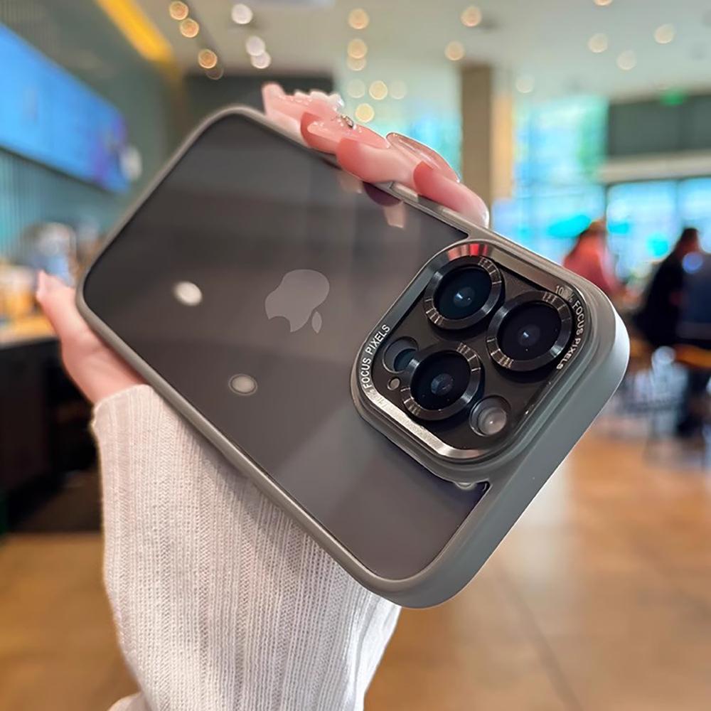 

Applicable To Apple 16 Mobile Phone Case Iphone15promax Transparent Simple 14 Acrylic Iphone13 Full Inclusive Hard 15promax