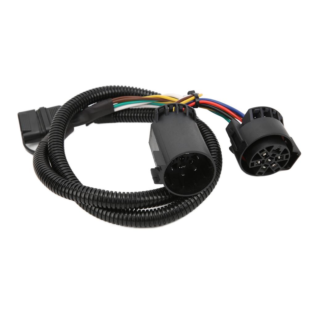 3.6ft 4Pin Trailer Wiring Harness Extension VehicleSide Truck Bed with 7Pin Connector US Type