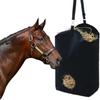 Horse Hay Bag Portable Waterproof Large Capacity Adjustable Shoulder Strap Oxford Cloth Hay
