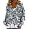 Womens Zip Up Sweaters Sweatshirts Long Sleeve Oversized Jackets Soft Casual Loose Tunic Tops
