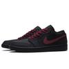 Jordan Air Jordan 1 Back To The Past Low top Vintage Basketball Shoes Unisex Black Red 553558-043(Team990-)