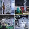 Solar String Light Outdoor Solar Fairy Light 8 Modes Waterproof Xmas Lamp for Garden Patio Home Party Wedding Holiday Tree Decor