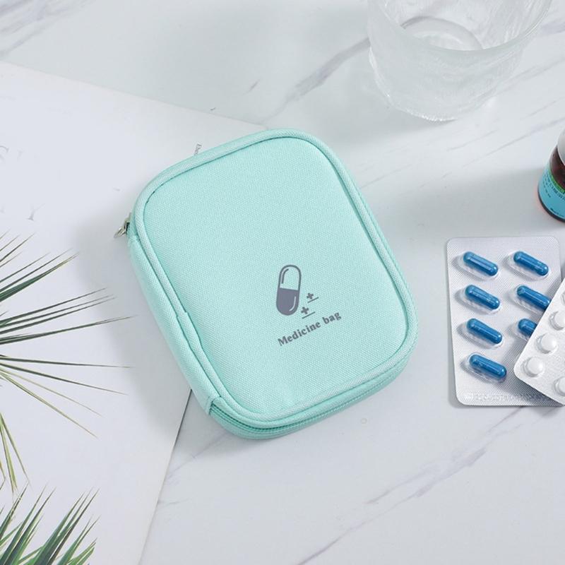 First Aid Bag,Empty First Aid Pouch,Mini Portable Medicals Bag for Outdoor Multifunction Emergency Medicine Storage Bag