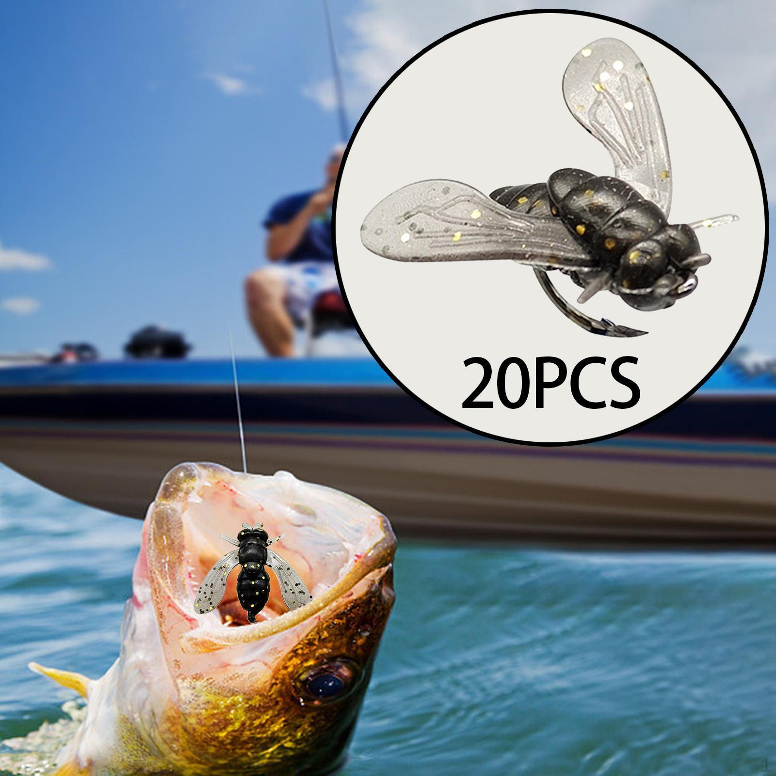 

20-Piece Assorted Fly Fishing for Freshwater Game Fish Large