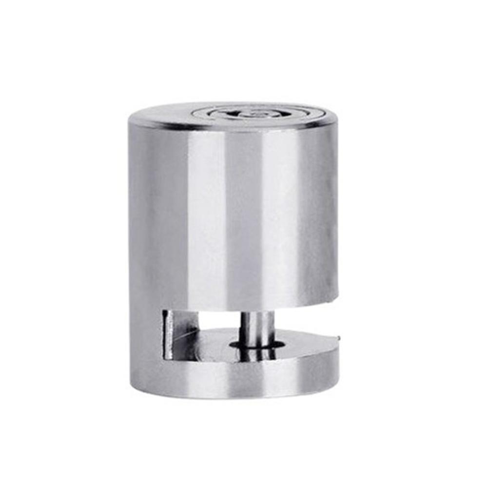 

Motorcycle Lock Electric Scooter Bicycle Padlock Anti-Theft Electric Scooter Lock For Skateboard Wheels Lock Disc Brake Lock срібний