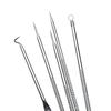 5 Pcs/Set Blackhead Face Acne Pimple Blemish Extractor Remover Tool Kit Set