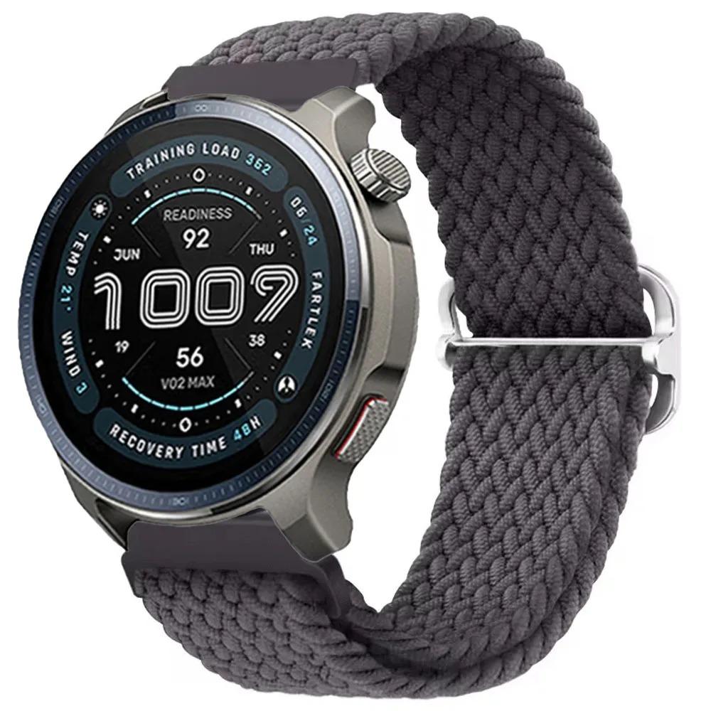 22mm 20mm Nylonový řemínek pro Amazfit Balance 2 1/Bip 6 5 Sportovní náramek Řemínek pro Amazfit GTR 47mm/GTR 4 3/GTS/Active 2