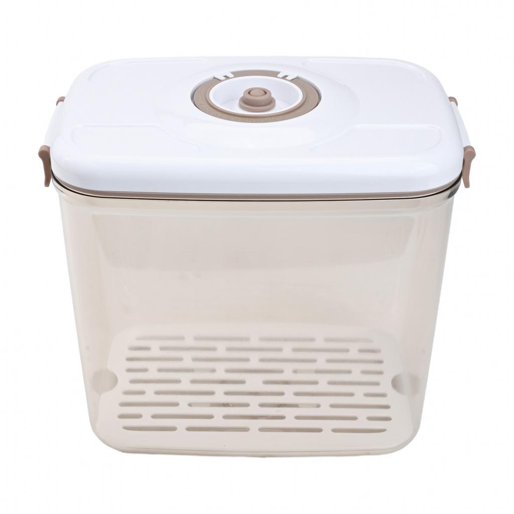 Food Storage Box ABS One-Handed Operation Transparent