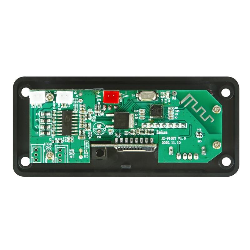 Car MP3 Player Decoding Module Bluetooth-compatible Decoders Board 2x25W Amplifier Decoding Module with Remote Control