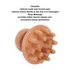 Ergonomic Handle Wood Mushroom Massager Mushroom Shape Wood Massage Tool  Full Body Use