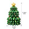 Christmas Theme Party Balloons Decorations Green Christmas Tree Foil Balloon Merry Xmas Party Supplies 2025 New Year Party Decor