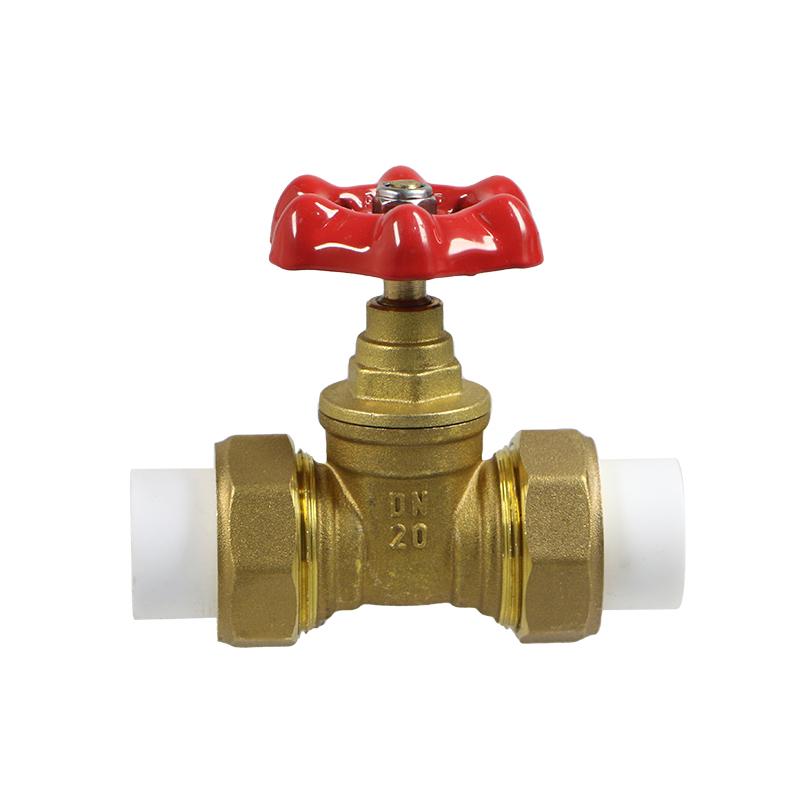 Emiko PPR Hot/Cold Water Gate Valve with Copper Core - 25 Pipe 7650