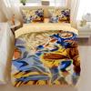 Bandai Print Dragon Ball Bedding Set Duvet Cover Pillowcase Anime Cartoon Twin Full Queen Bed Comforter Cover Boys Bedroom Gifts
