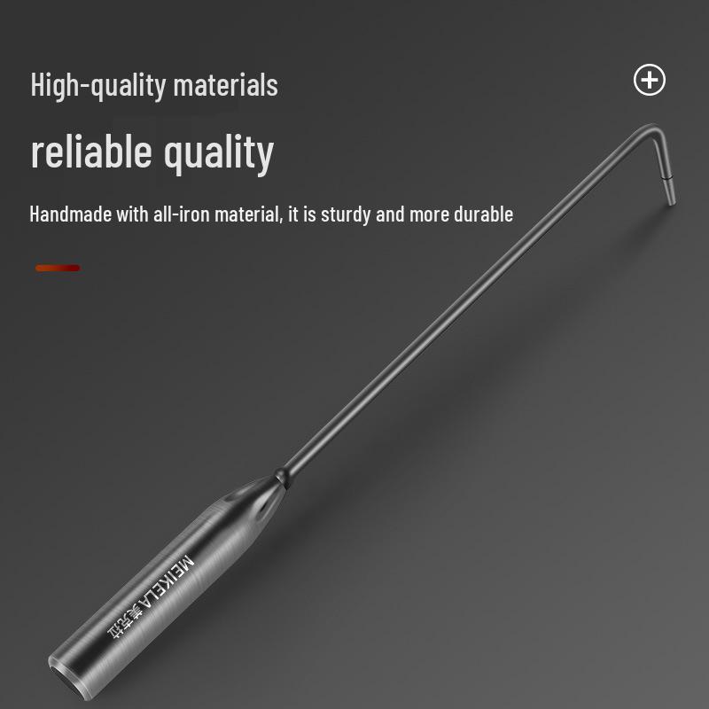 Stainless Steel Sewer and Cargo Pull Hook with Long Handle