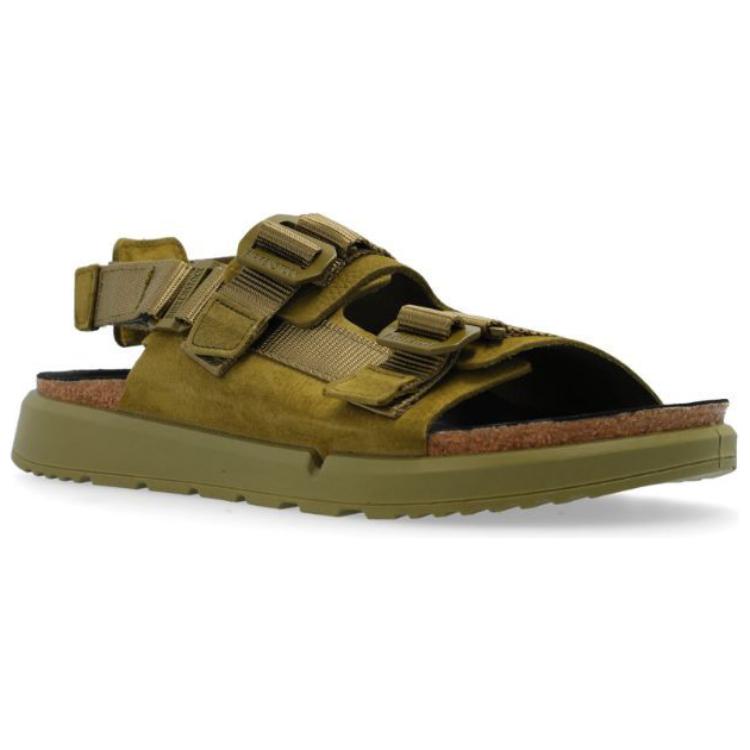 Birkenstock Minimalist Versatile Beach Sandals Men sandals Green 1026399