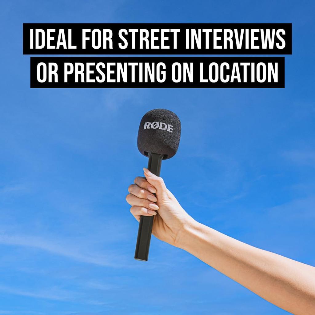 RODE Microphones Interview GO Wireless Handheld Microphone Adapter