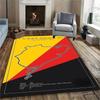 Tappeto Stampato Imola Monaco Track Circuit per Tutte le Stagioni per Stanza Divano, Tappetino Decorativo Tema Formula 1 Motorsport Tappeto per Appassionato di Corse