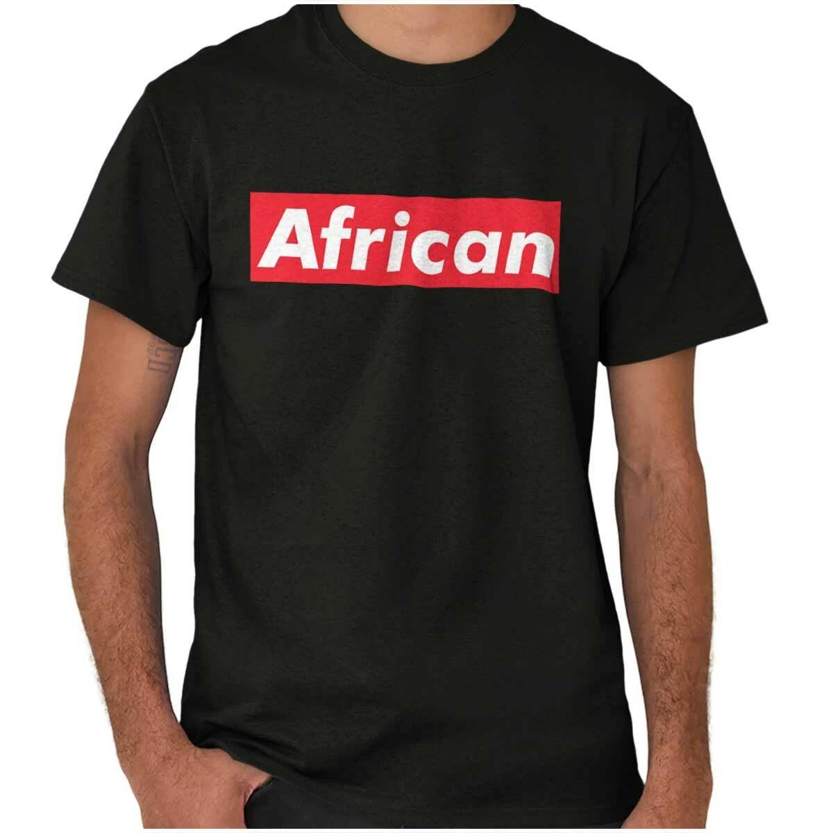 Proud African Black History Month Juneteenth Womens or Mens Crewneck T Shirt Tee XXXL