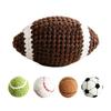 Gestrickte Jonglierbälle Handgemachte Baumwoll-Bohnensäcke Sport-Fußsack für Fußball Baseball Basketball Outdoor