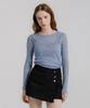 Eilubeu Tencel Layered T-Shirt Aqist002D