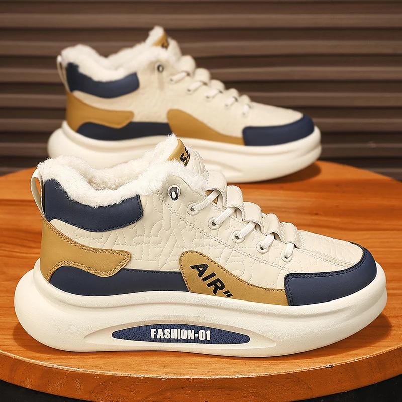 Модная мужская зимняя повседневная обувь — фото 4