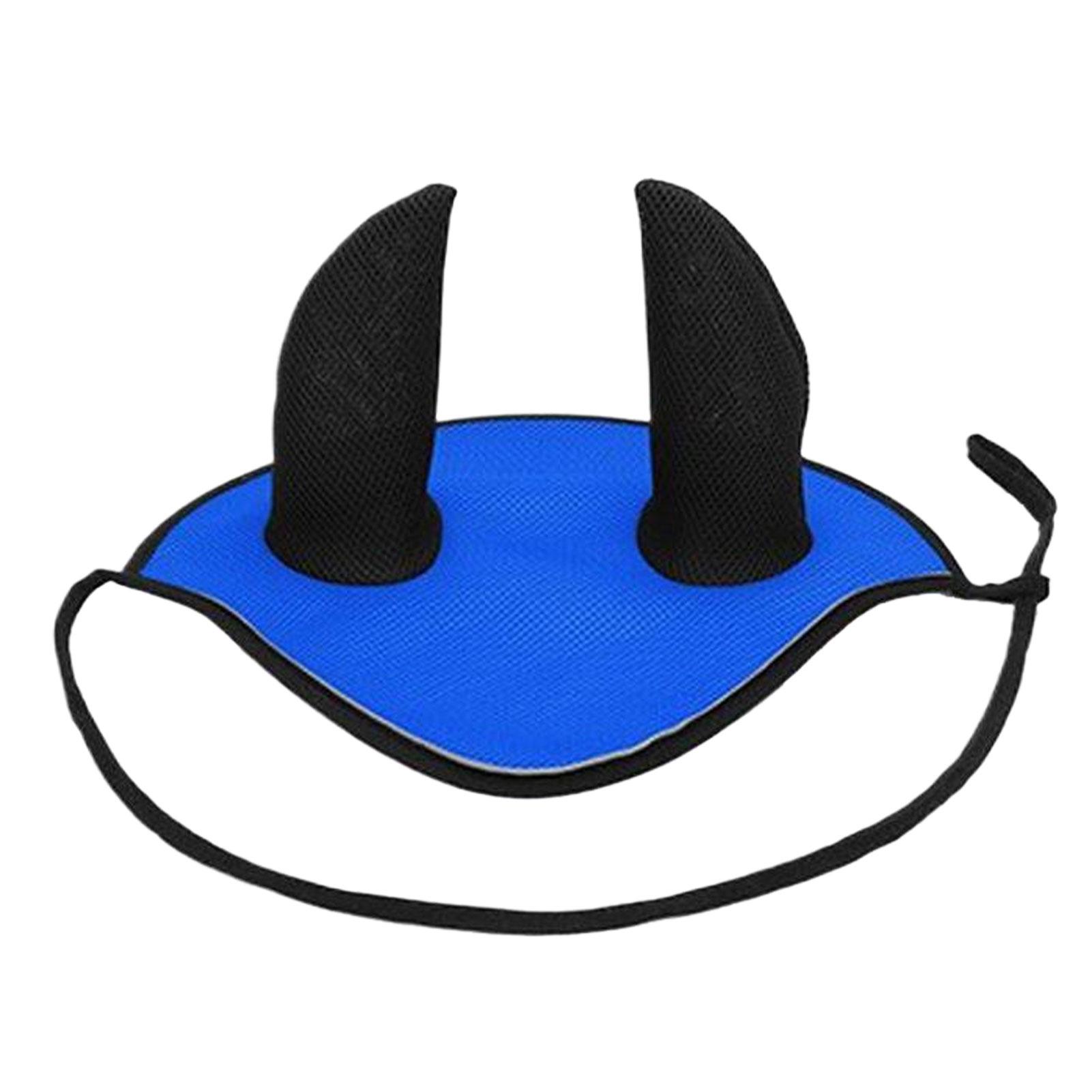 Упряжь Легкие Аксессуары Для Лошадей Для Свободы Движений Дышащие Уши Для Лошадей темно-синий