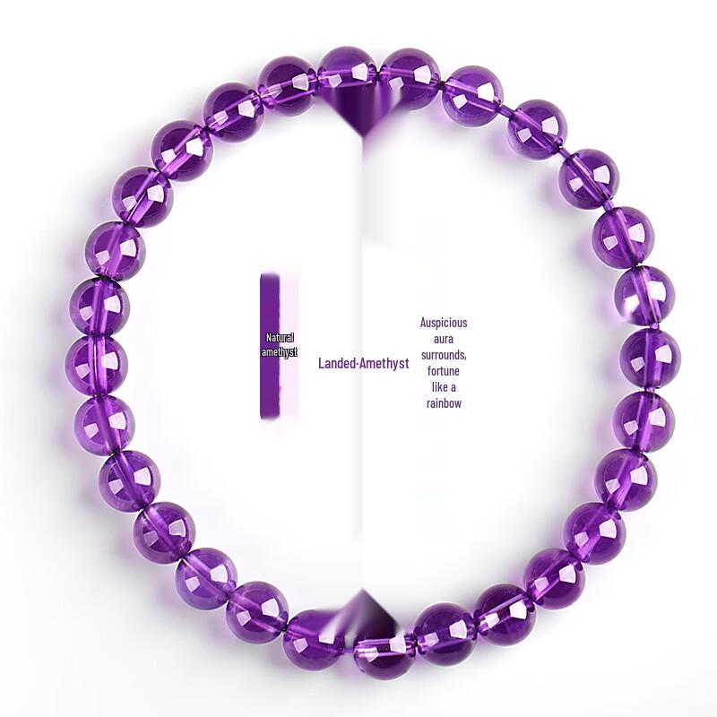 Natural Amethyst Crystal Bracelet