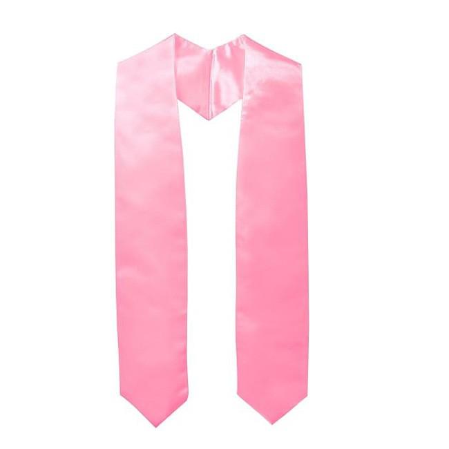 Graduation Season Satin Ribbon Sash: Solid Color Shoulder Strap for Junior High, High School, and University Ceremonies