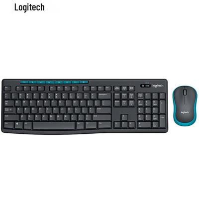 Logitech MK275 Full-Size Kabellose Tastatur- und Maus-Kombination