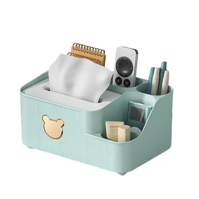 LIEI Light Luxury Tissue Box with Remote Holder