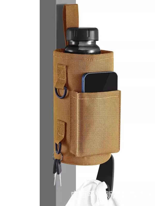 Magnetic Fitness Water Bottle Crossbody Bag - Large Capacity Gym-Ready