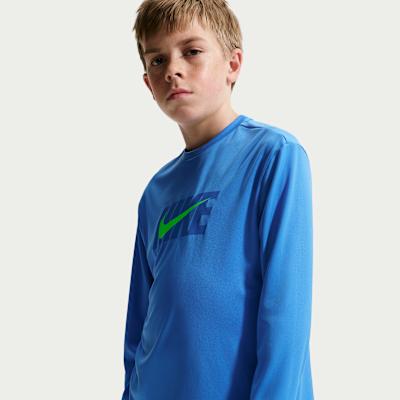 Nike Kids' Sports Tops Crew Neck Moderate